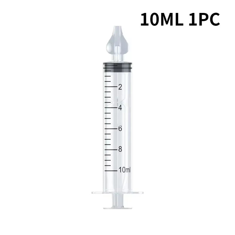 Needle Tube Baby Nasal Aspirator Syringe Baby Nose Cleaner Infant Rhinitis Nasal Washer Children Nose Washing Tool for Kids