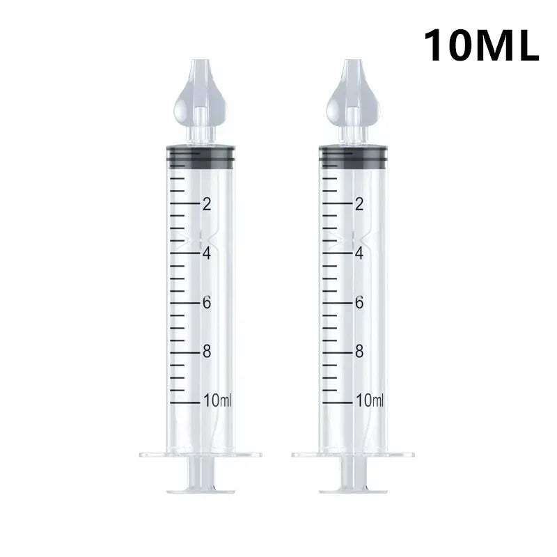 Needle Tube Baby Nasal Aspirator Syringe Baby Nose Cleaner Infant Rhinitis Nasal Washer Children Nose Washing Tool for Kids