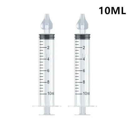 Needle Tube Baby Nasal Aspirator Syringe Baby Nose Cleaner Infant Rhinitis Nasal Washer Children Nose Washing Tool for Kids